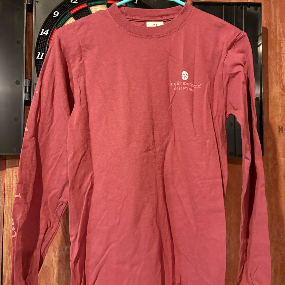 Simply Southern Women’s Red Long Sleeve Tee
